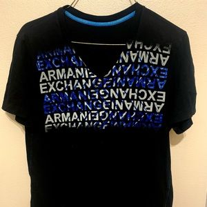 Mens Armani Exchange V-Neck